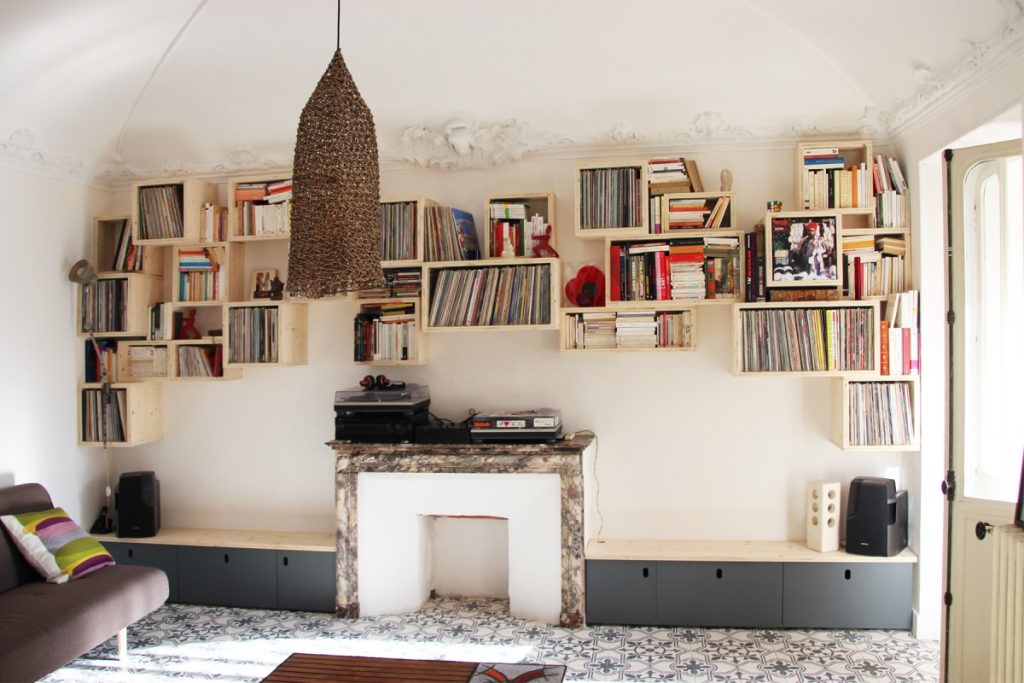 Rangement vinyles