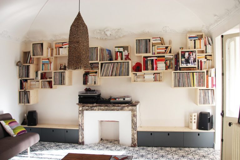 Rangement vinyles